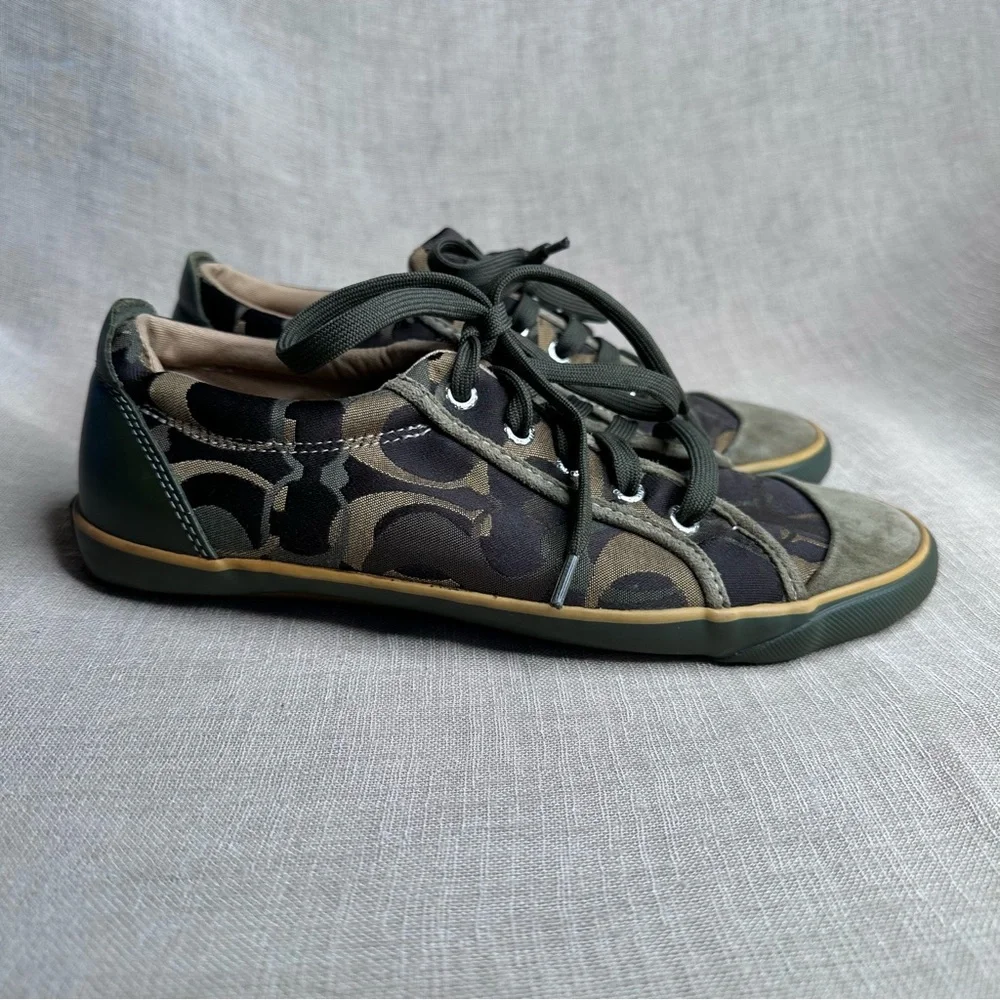 Coach Barrett Sneakers Olive Green